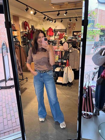 Sisterspoint Sweater || New Peva Puff || cappuccino