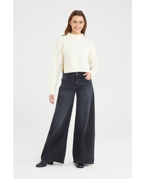 C.O.J Wide Leg jeans  || Hazel || Black C.O.J Wide Leg jeans  || Hazel || Black