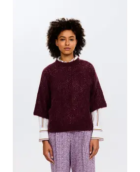CKS Trui || Phebe || Purple Dark CKS Trui || Phebe || Purple Dark