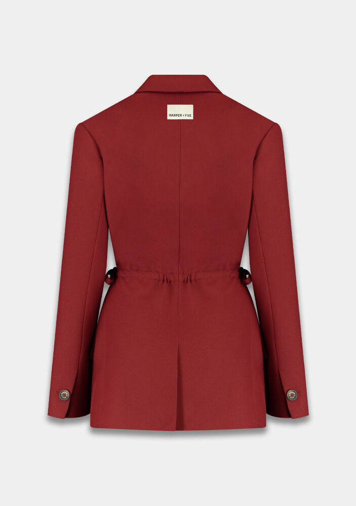 Harper & Yve Blazer || Anina - bl  || Wine Berry