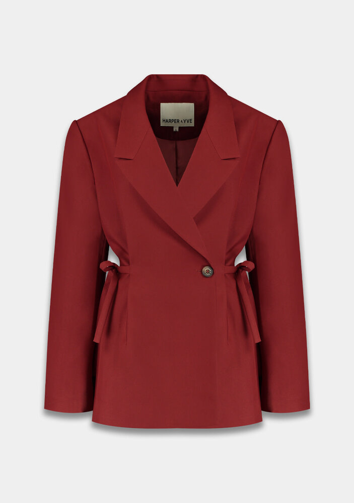 Harper & Yve Blazer || Anina - bl  || Wine Berry