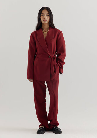 Harper & Yve Pantalon || Poppy - pa || Wine Berry