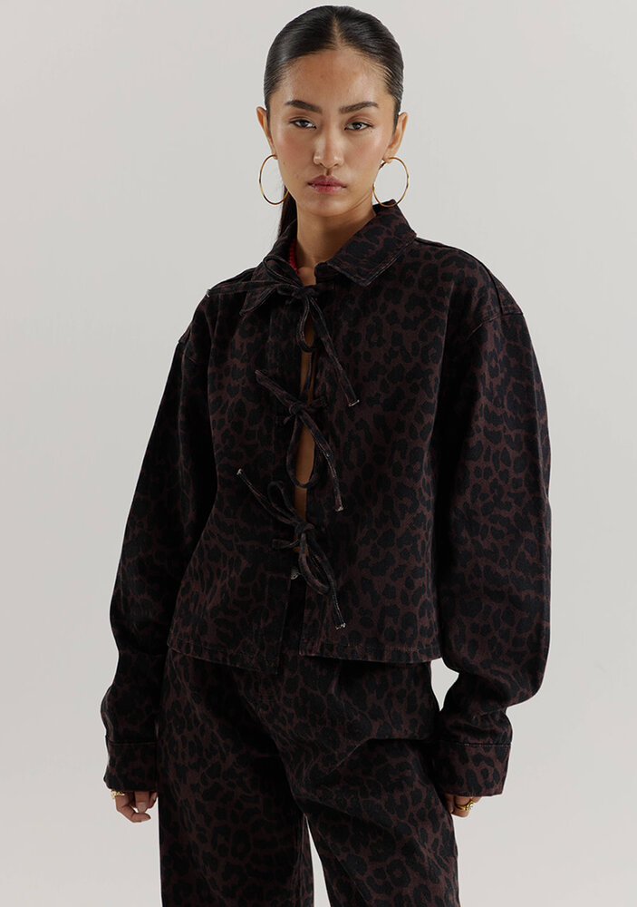 Harper & Yve Blouse || Wally - ja  || Dark Lexie Leopard