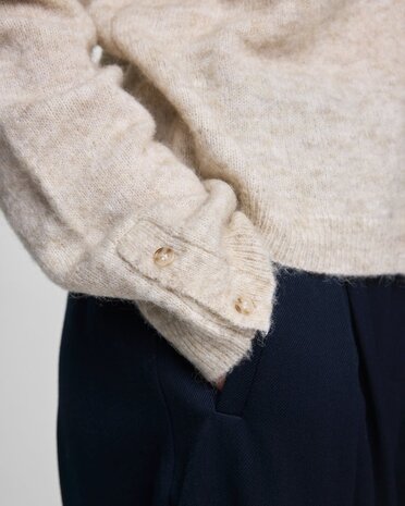 MSCH Copenhagen Trui  || Milania Hope Melange || Oatmeal Melange