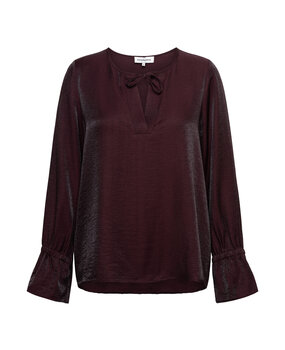 &Co women Blouse || Melina  || Aubergine &Co women Blouse || Melina  || Aubergine