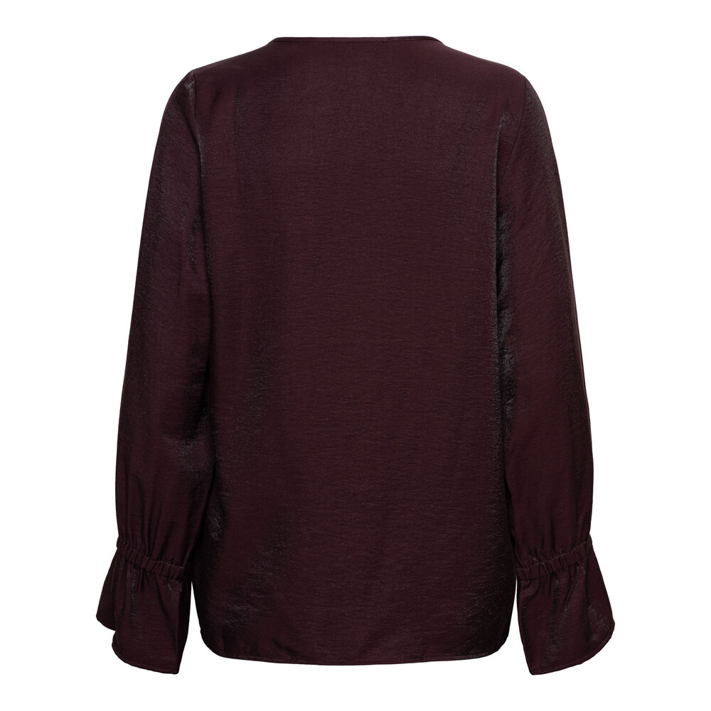 &Co women Blouse || Melina || Aubergine &Co women Blouse || Melina || Aubergine