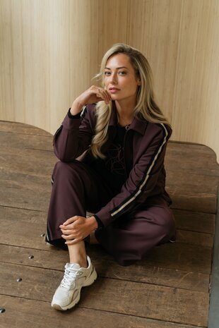 &Co women Blazer || Faith || Aubergine