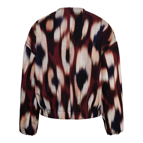 &Co women Jack || Diede Faded Big || Wine red Multi