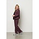 &Co women Pantalon || Patrice Heavy || Aubergine