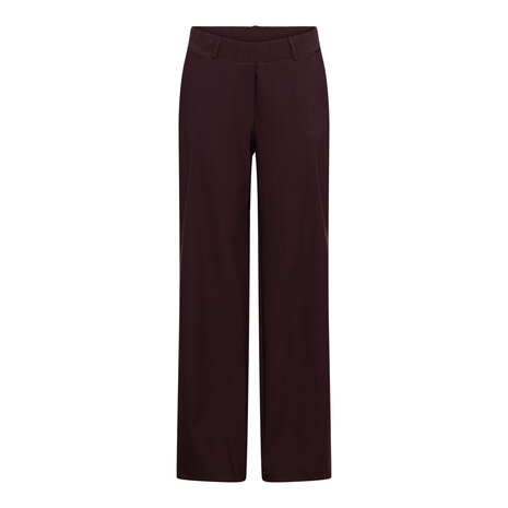 &Co women Pantalon || Patrice Heavy || Aubergine