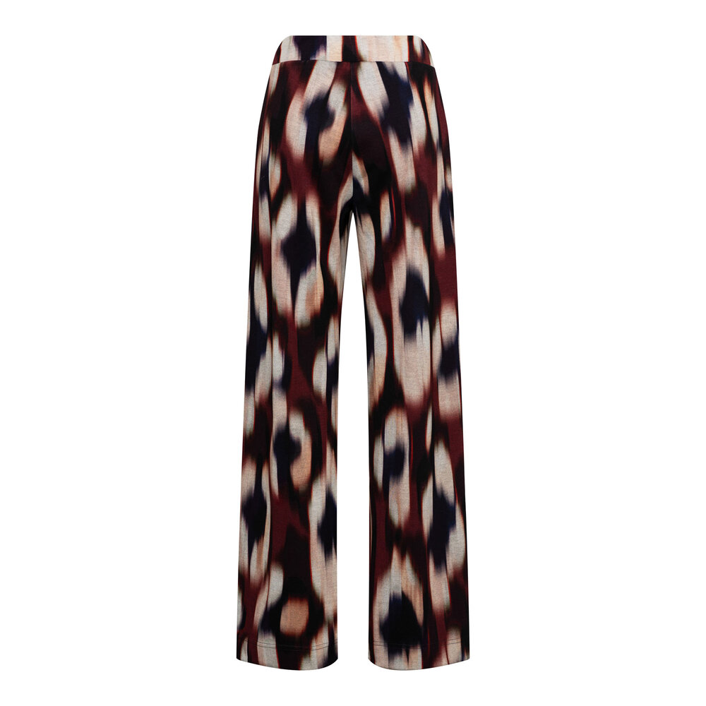 &Co women Pantalon || Dawn Faded Big || Wine Red Multi