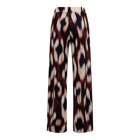 &Co women Pantalon || Dawn Faded Big || Wine Red Multi