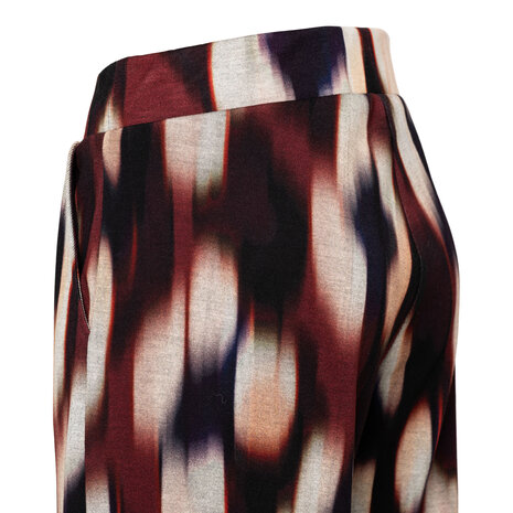 &Co women Pantalon || Dawn Faded Big || Wine Red Multi