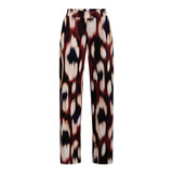 &Co women Pantalon || Dawn Faded Big || Wine Red Multi &Co women Pantalon || Dawn Faded Big || Wine Red Multi