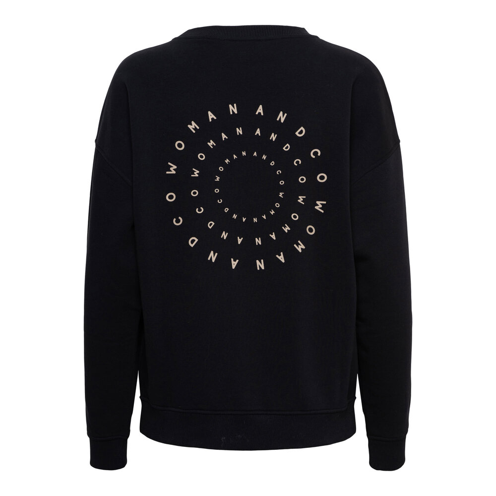 &Co women Sweater || Silya || Black