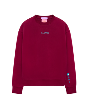 Ellastiek Amsterdam Sweater ||  Victorine || Burgundy Ellastiek Amsterdam Sweater ||  Victorine || Burgundy