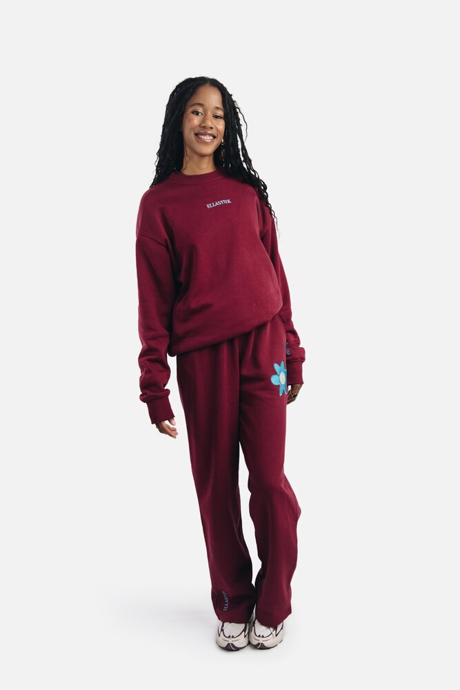 Ellastiek Amsterdam Sweater ||  Victorine || Burgundy