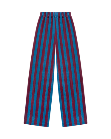 Ellastiek Amsterdam Broek || velvet Lucia pants || Streep