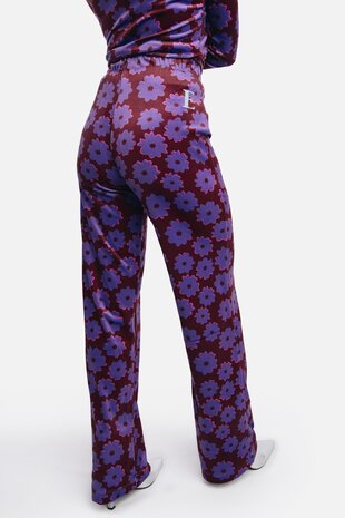Ellastiek Amsterdam Broek || Nina Velvet pants || Bloem