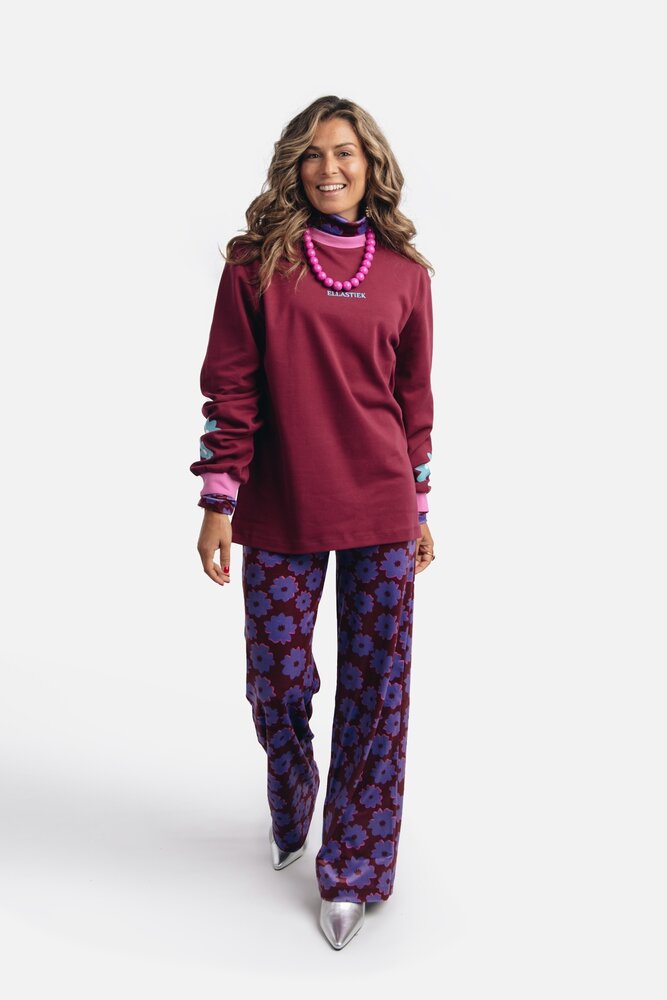 Ellastiek Amsterdam Broek || Nina Velvet pants || Bloem