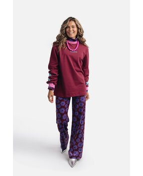 Ellastiek Amsterdam Broek || Nina Velvet pants || Bloem Ellastiek Amsterdam Broek || Nina Velvet pants || Bloem