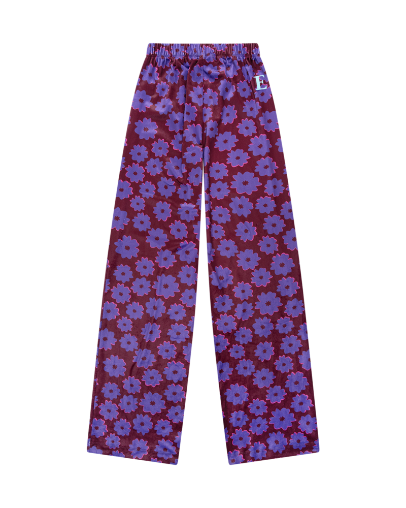 Ellastiek Amsterdam Broek || Nina Velvet pants || Bloem