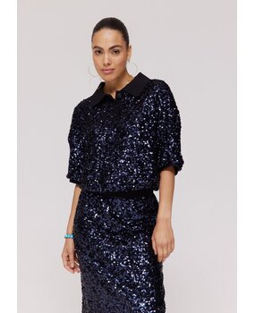 Harper & Yve Top || SANNY-SS || Nay Blue