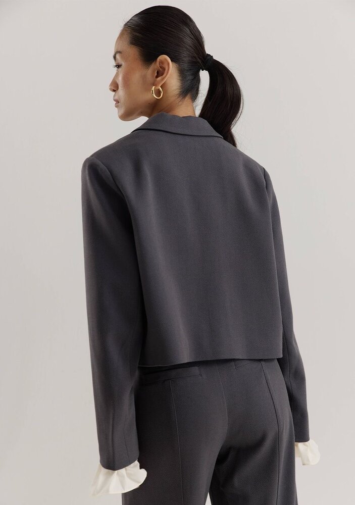 Harper & Yve Blazer || IVY  || Grey