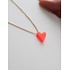 Turina Ketting || Loved by me || Fluo Red