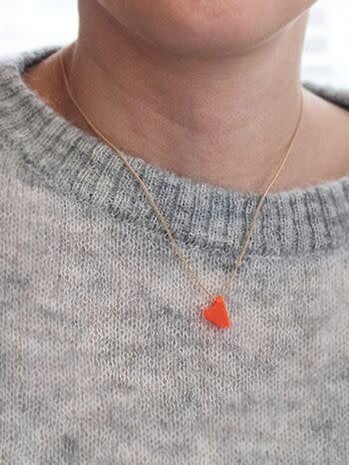 Turina Ketting || Loved by me || Fluo Red
