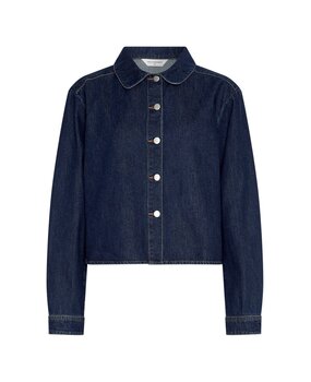 MSCH Copenhagen Blouse || Adna Alena || Dark Blue Wash