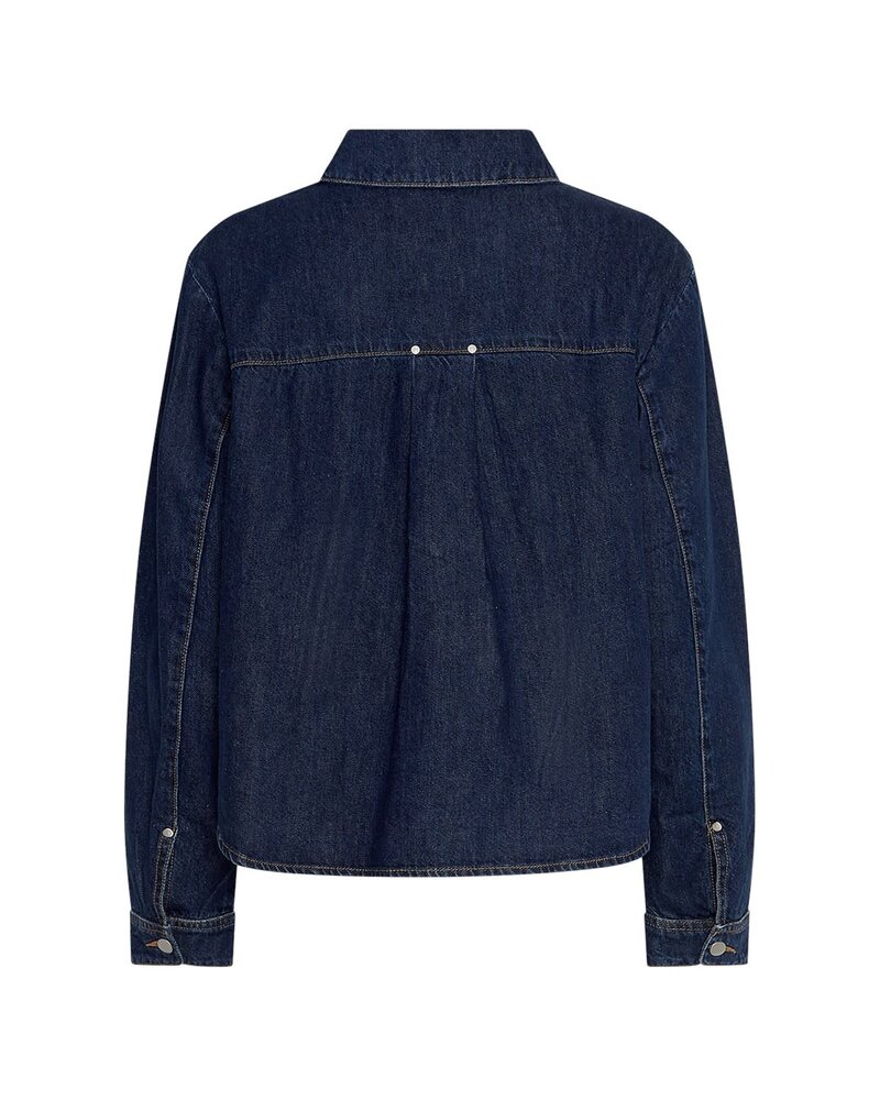 MSCH Copenhagen Blouse || Adna Alena || Dark Blue Wash