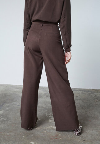 Sisterspoint Pantalon || Great pa || Chocolade
