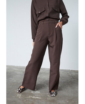 Sisterspoint Pantalon || Great pa || Chocolade
