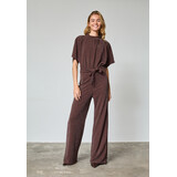 Sisterspoint Jumpsuit || Girl - ju || Chocolade / silver