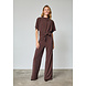Sisterspoint Jumpsuit || Girl - ju || Chocolade / silver