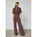 Sisterspoint Jumpsuit || Girl - ju || Chocolade / silver