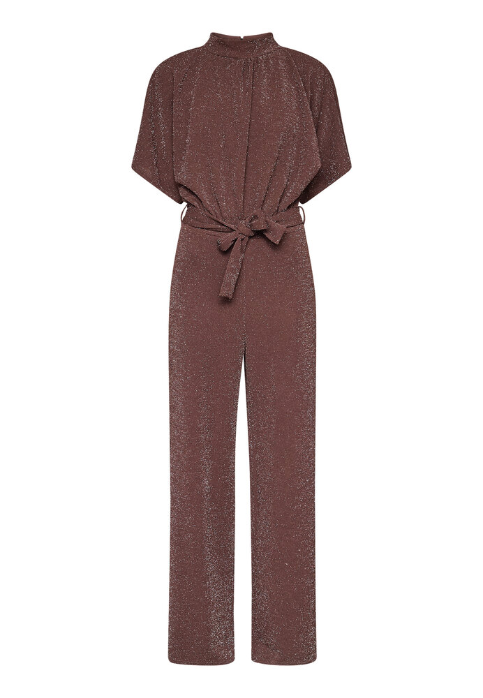 Sisterspoint Jumpsuit || Girl - ju || Chocolade / silver