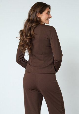 Sisterspoint Top || Gevela LS || Chocolate