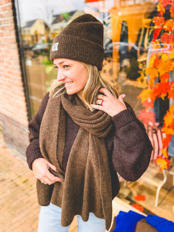 MSCH Copenhagen Sjaal || Hope Icon scarf || Slate Black