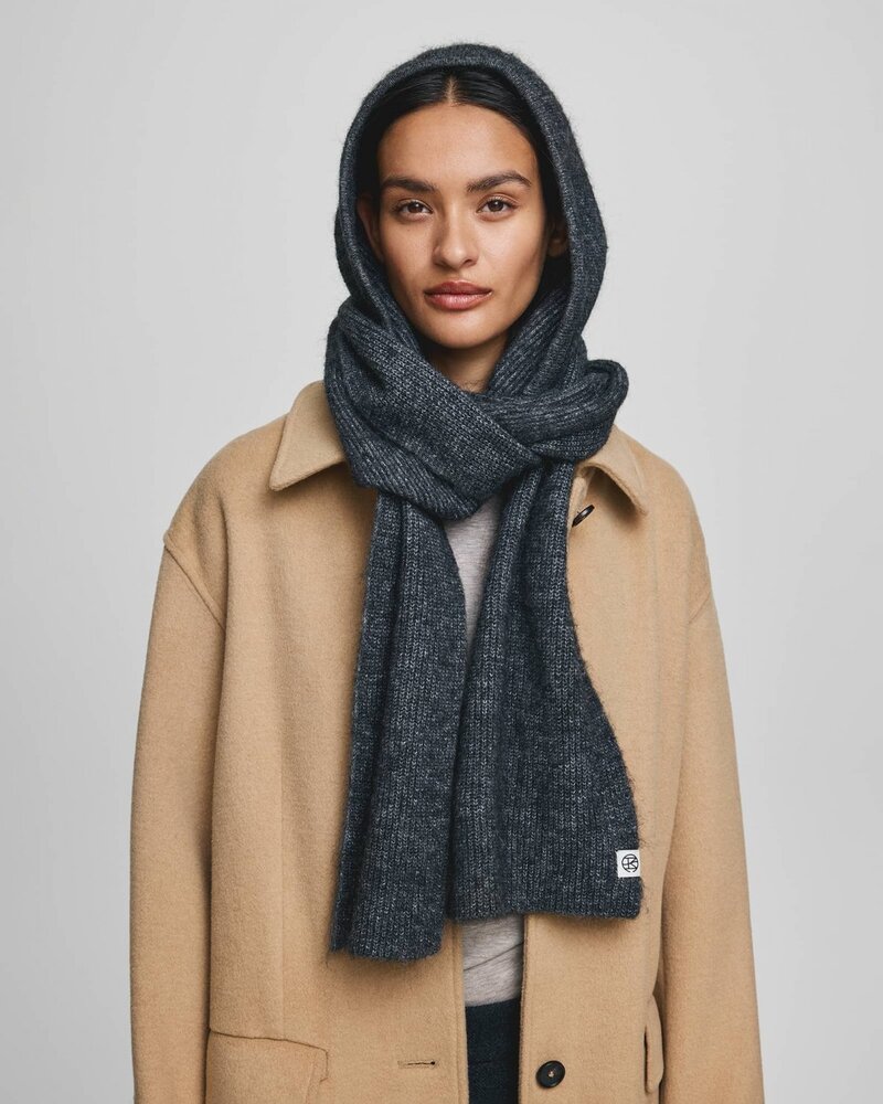 MSCH Copenhagen Sjaal || Milania Hope hood Scarf || Grijs