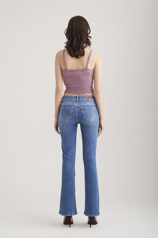 C.O.J Flared jeans ||  Laura || Medium Blue