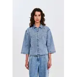 CKS Jeans blouse || Selie || Blue Medium