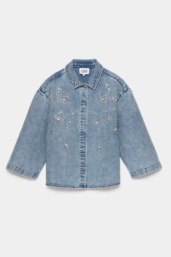 CKS Jeans blouse || Selie || Blue Medium