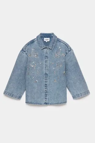 CKS Jeans blouse || Selie || Blue Medium