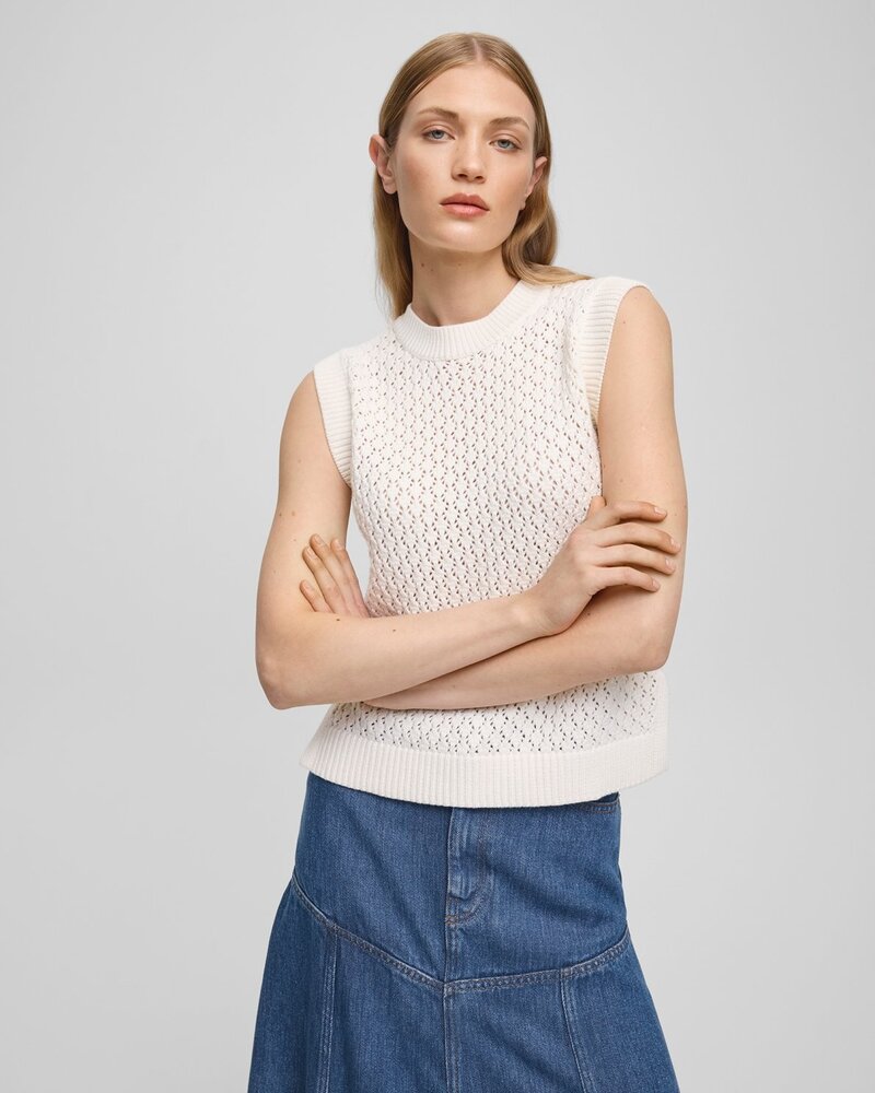 MSCH Copenhagen Top || Daina Vest || Egret