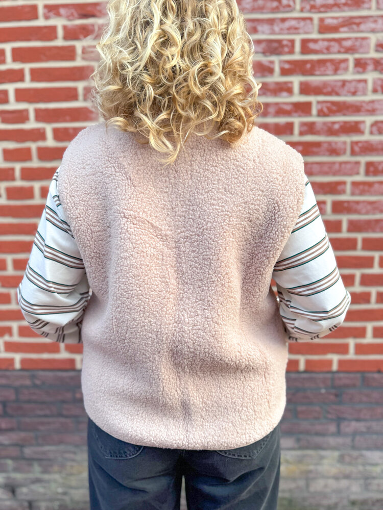 JtS Gilet || teddy reversible ||
