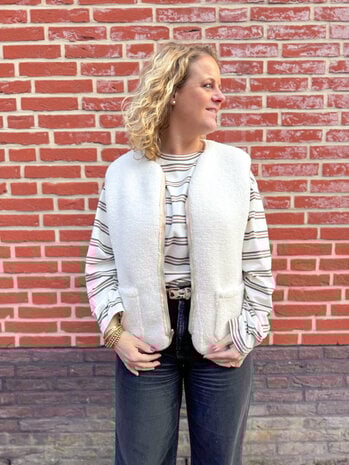 JtS Gilet || teddy reversible ||