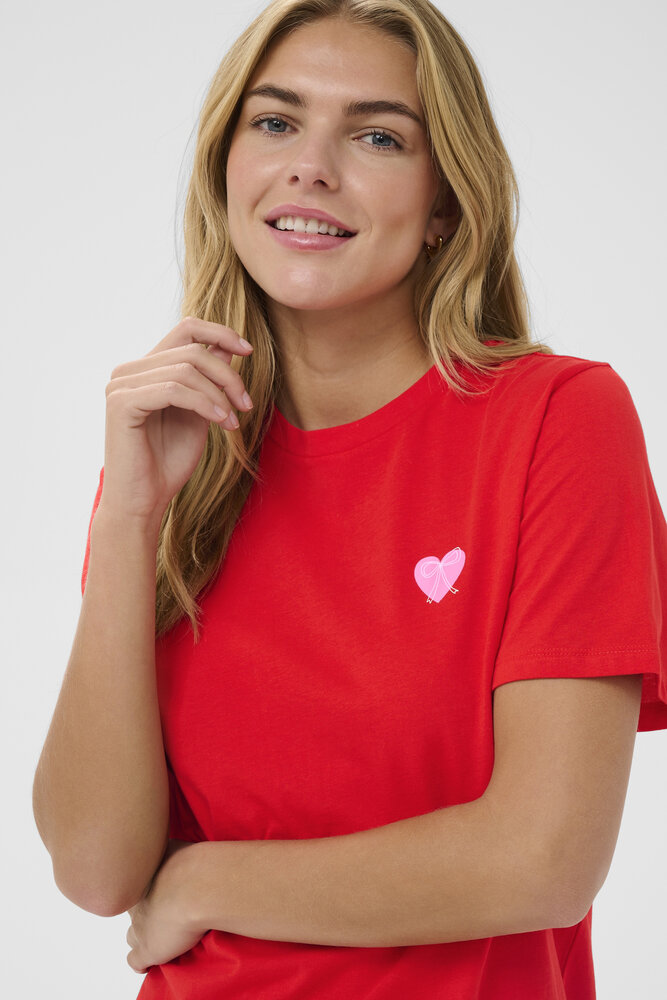 Saint Tropez T-shirt || PextanSZ || Fiery Red