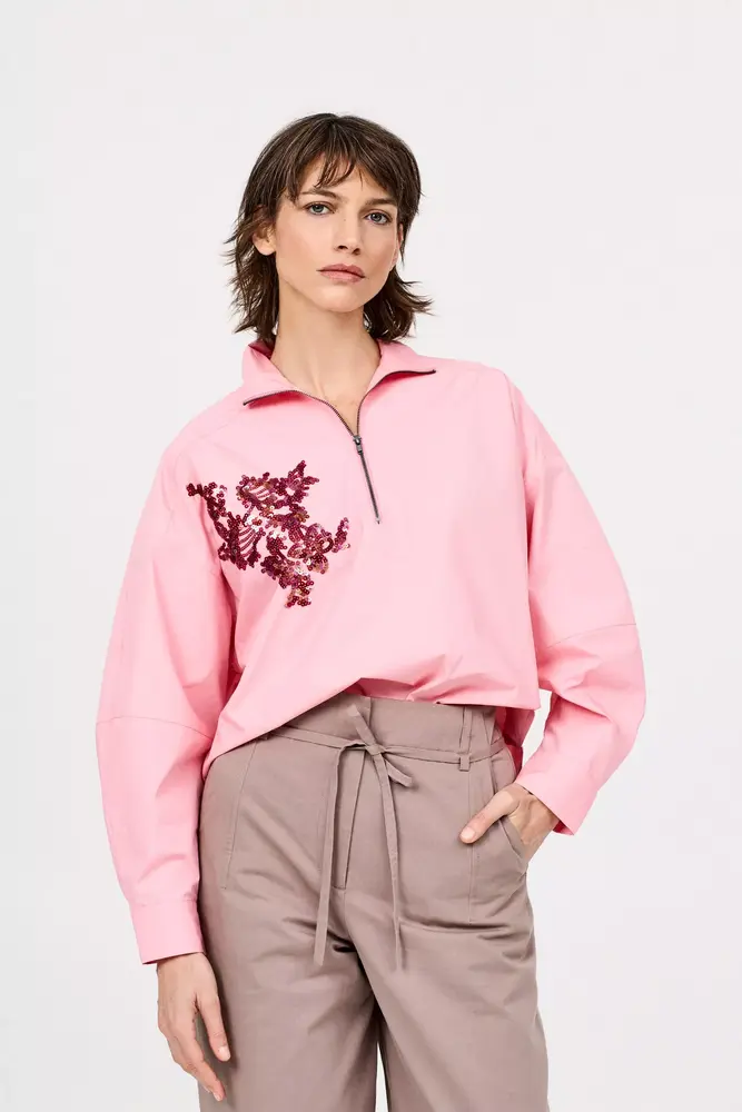 CKS Blouse || Silva || Pink Bright